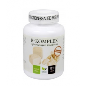 B-komplex s pivovarskými kvasnicemi Premium 120 tbl. - EXP: 06/2025
