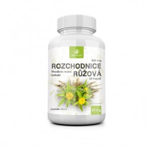 Allnature Rozchodnice růžová - Rhodiola Rosea 500 mg 60 kapslí