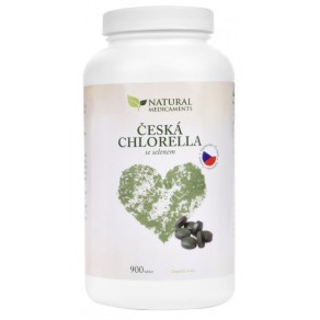 Česká chlorella se selenem 900 tbl.