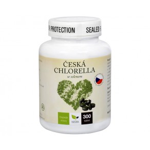 Česká chlorella se selenem 300 tbl.