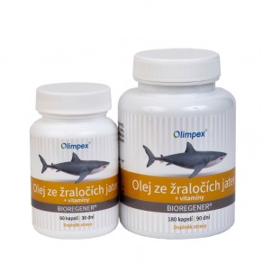 OLIMPEX Olej ze žraločích jater + vitamíny 180+60 kapslí