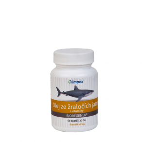 OLIMPEX Olej ze žraločích jater + vitamíny 60 kapslí