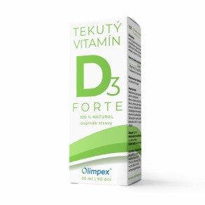 OLIMPEX Tekutý vitamín D3 FORTE 30 ml, EXP: 31.03.2023